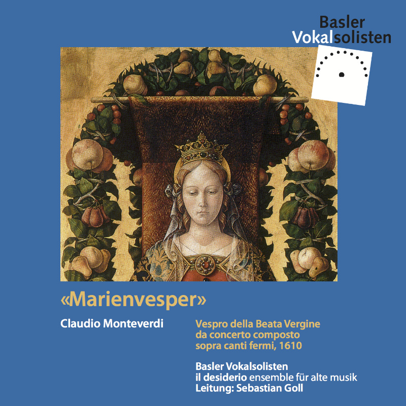 CD-Cover: Claudio Monteverdi «Marienvesper»